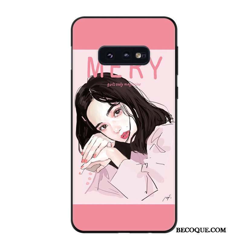 Samsung Galaxy S10e Coque Dessin Animé Tendance Protection Étui Art