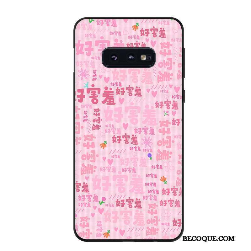 Samsung Galaxy S10e Coque Dessin Animé Tendance Protection Étui Art