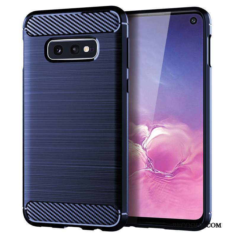 Samsung Galaxy S10e Coque Fluide Doux Soie Modèle Fleurie Incassable Fibre