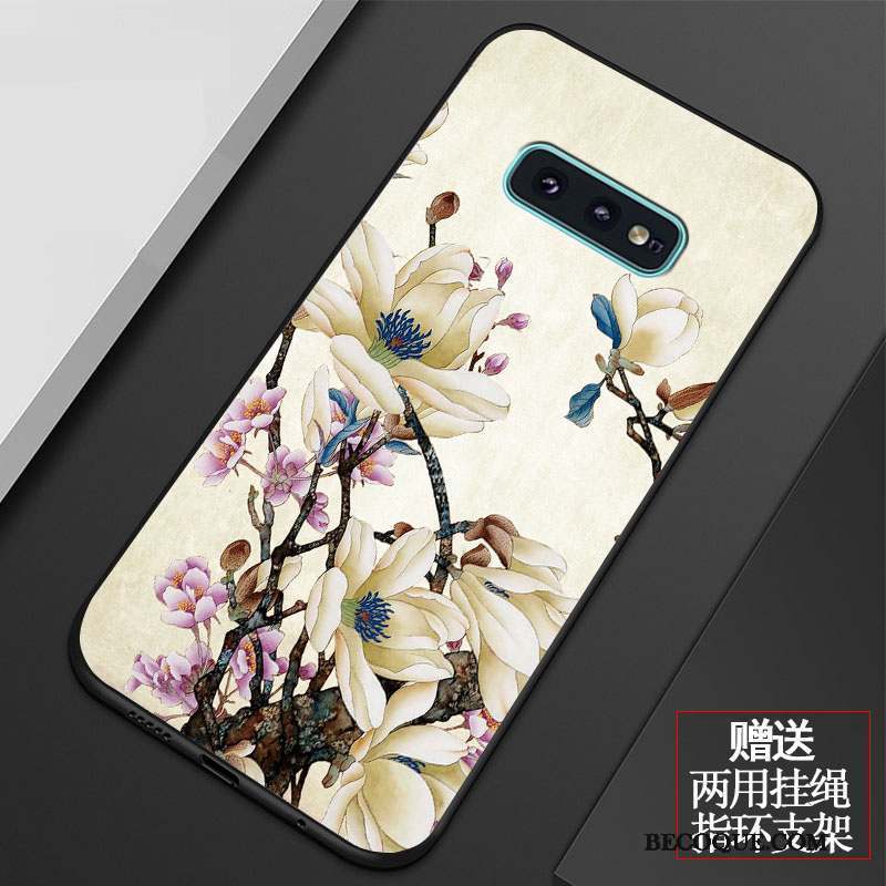 Samsung Galaxy S10e Coque Protection Incassable Silicone Étui Art Tout Compris