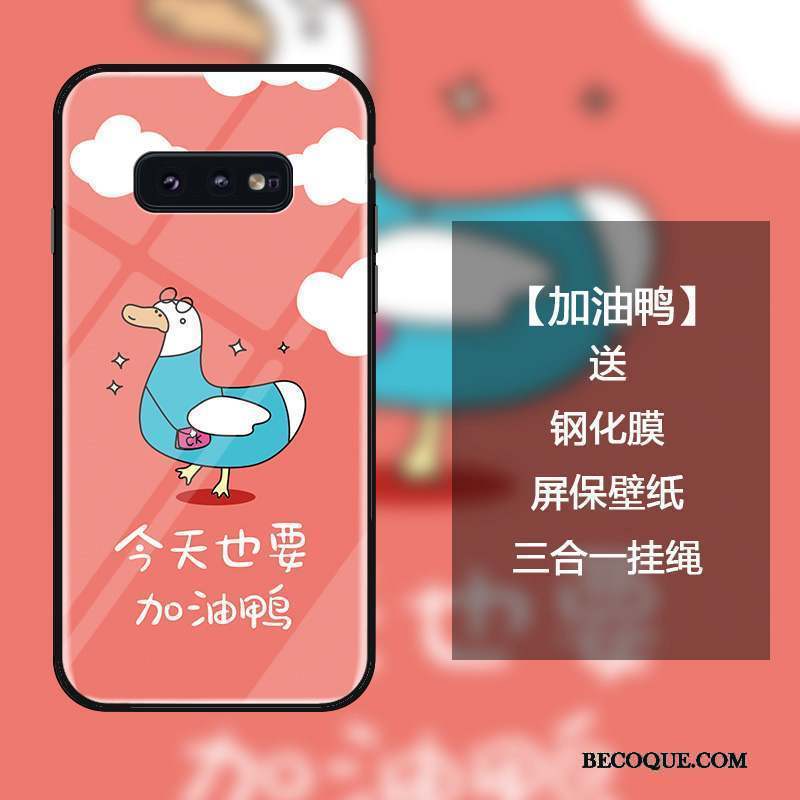 Samsung Galaxy S10e Coque Protection Incassable Tout Compris Étui Verre Trempé Charmant