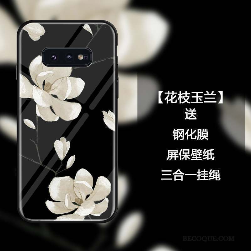 Samsung Galaxy S10e Coque Simple Tendance Clair Incassable Tout Compris Protection