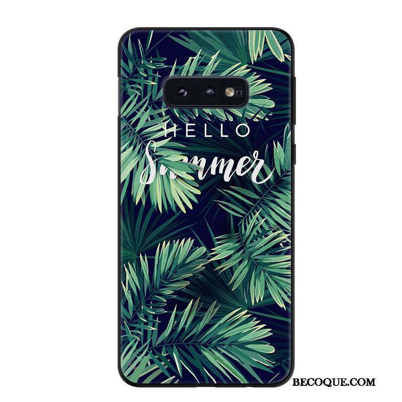 Samsung Galaxy S10e Coque Étui Personnalité Délavé En Daim Protection Vintage Tendance