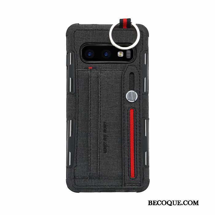 Samsung Galaxy S10e Incassable Protection Coque De Téléphone Étui Sac Carte Anneau