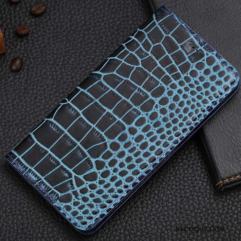 Samsung Galaxy S10e Modèle Fleurie Protection Étui En Cuir Crocodile Téléphone Portable Coque