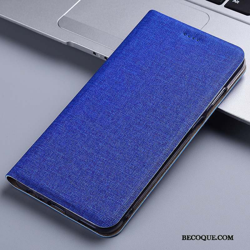 Samsung Galaxy S10e Modèle Fleurie Tout Compris Étui En Cuir Protection Bleu Coque