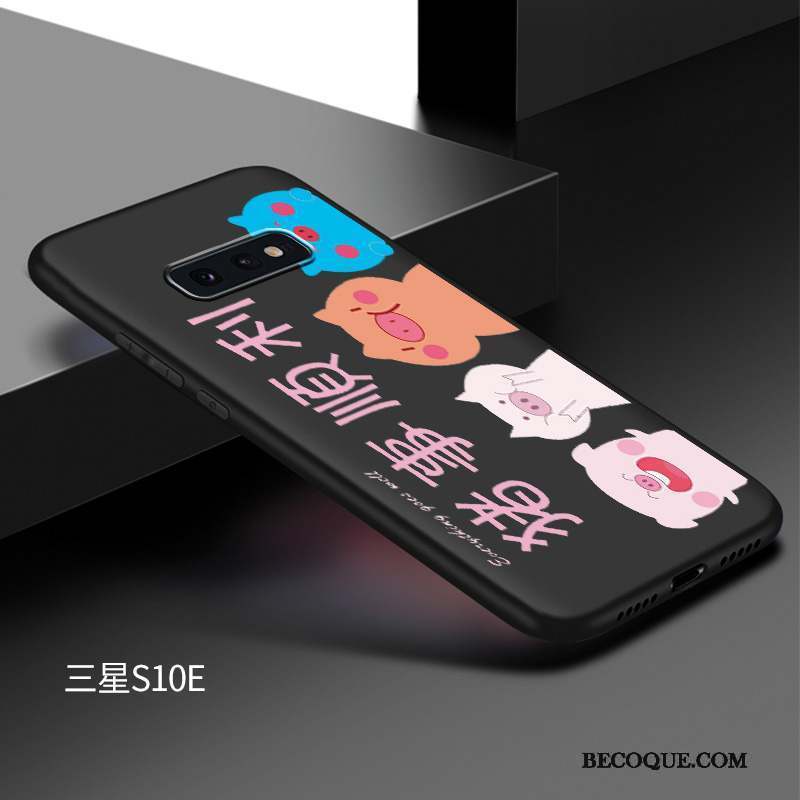 Samsung Galaxy S10e Personnalité Protection Mince Étui Fluide Doux Coque De Téléphone