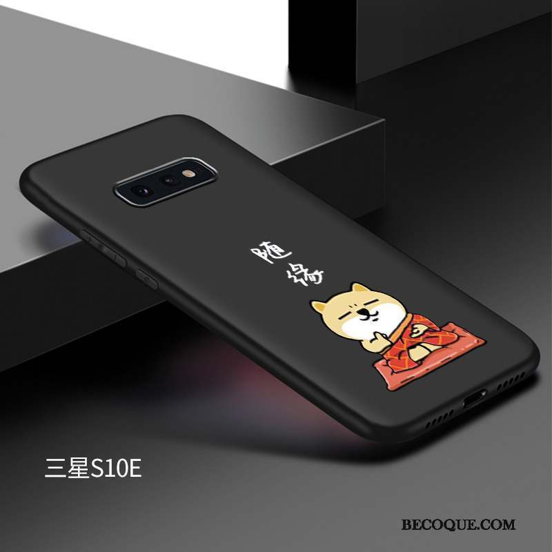 Samsung Galaxy S10e Personnalité Protection Mince Étui Fluide Doux Coque De Téléphone