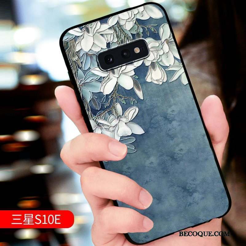 Samsung Galaxy S10e Protection Incassable Gaufrage Nouveau Étui Coque De Téléphone