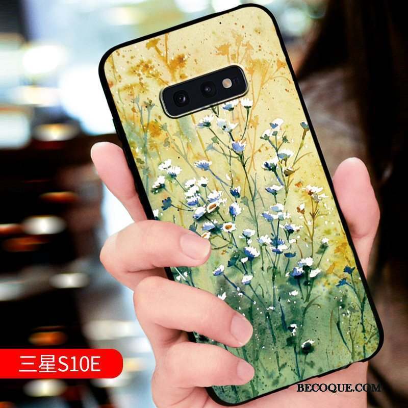 Samsung Galaxy S10e Protection Incassable Gaufrage Nouveau Étui Coque De Téléphone