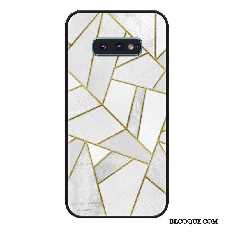 Samsung Galaxy S10e Silicone Coque De Téléphone Business Blanc Amoureux Créatif