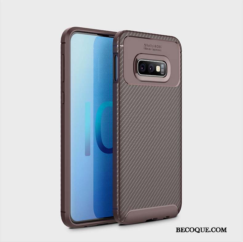 Samsung Galaxy S10e Tout Compris Coque De Téléphone Bleu Modèle Fleurie Silicone Incassable