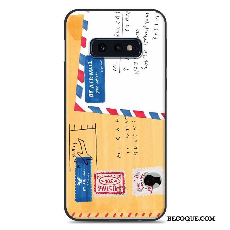 Samsung Galaxy S10e Étui Créatif Nouveau Fluide Doux Coque Tendance