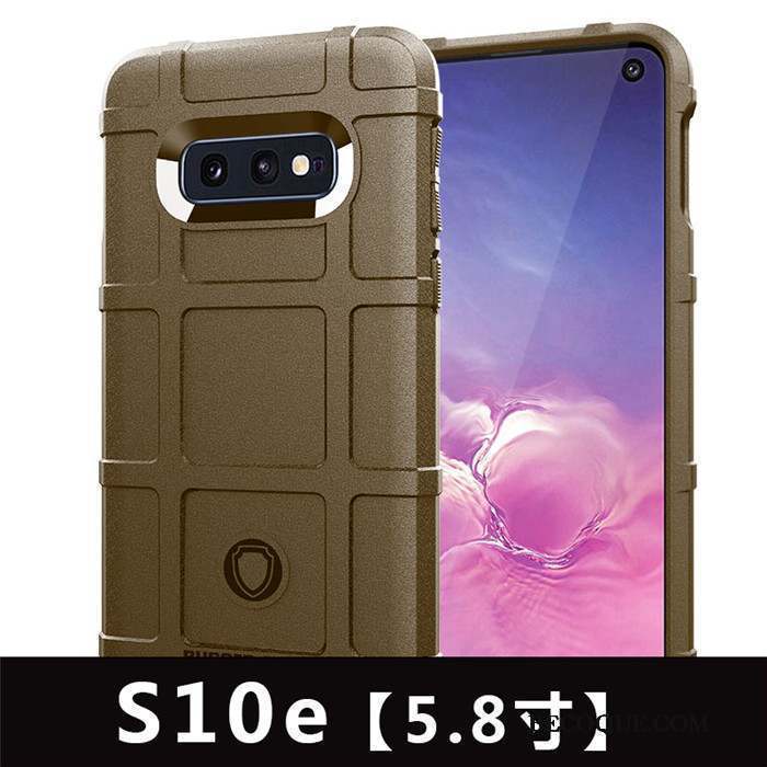 Samsung Galaxy S10e Étui Silicone Simple Nouveau Fluide Doux Coque