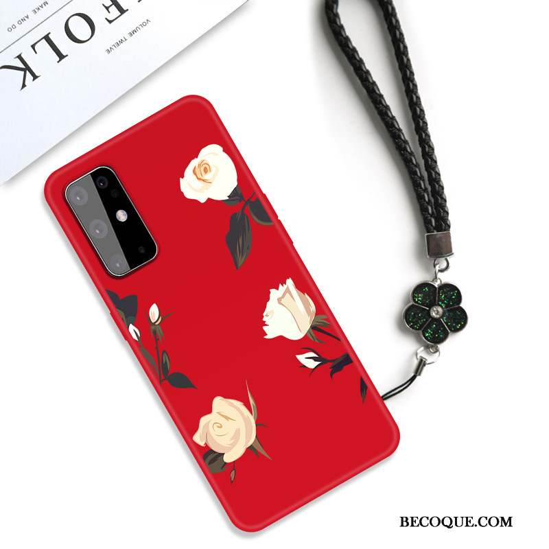 Samsung Galaxy S20+ Coque Fleur Fluide Doux Étui Style Chinois Tendance Protection