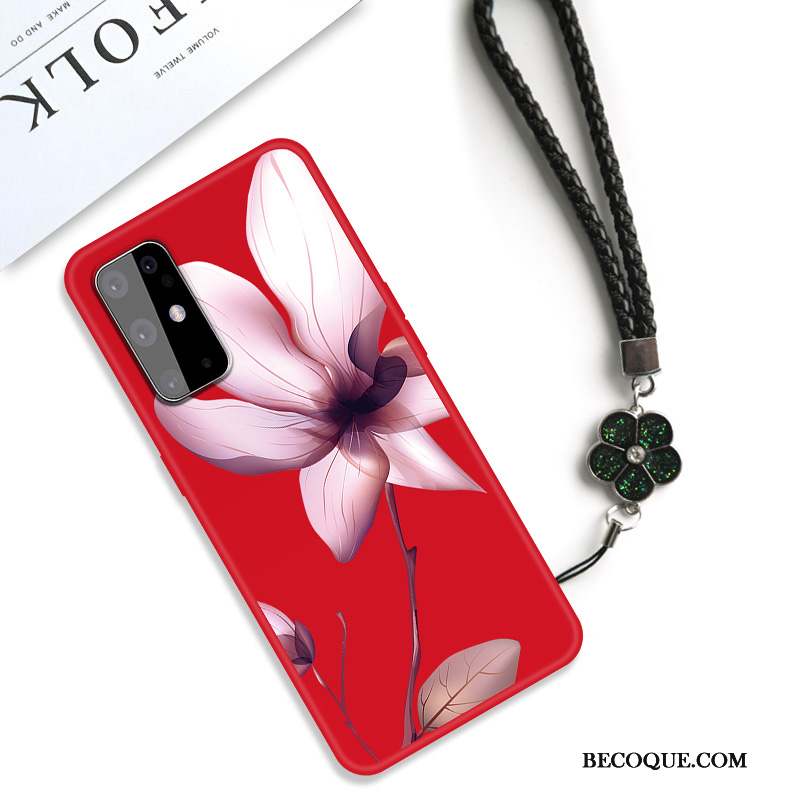 Samsung Galaxy S20+ Coque Fleur Fluide Doux Étui Style Chinois Tendance Protection