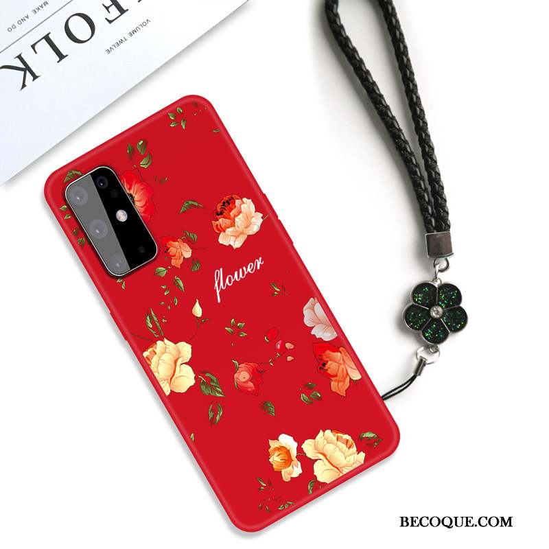 Samsung Galaxy S20+ Coque Fleur Fluide Doux Étui Style Chinois Tendance Protection