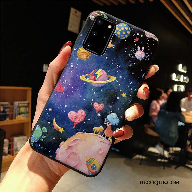 Samsung Galaxy S20+ Coque Incassable Tout Compris Silicone Colorée Protection Étui