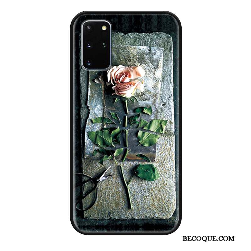 Samsung Galaxy S20+ Coque Mode Gaufrage Tendance Art Protection Étui