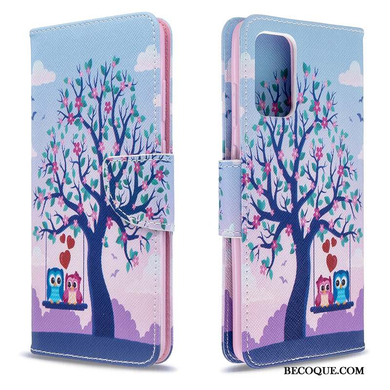 Samsung Galaxy S20 Coque Peinture Support Étui Protection Étui En Cuir Housse