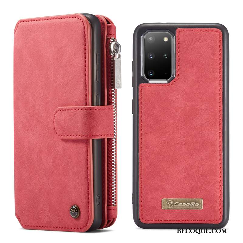 Samsung Galaxy S20+ Créatif Portefeuille Sac Carte Étui En Cuir Coque De Téléphone