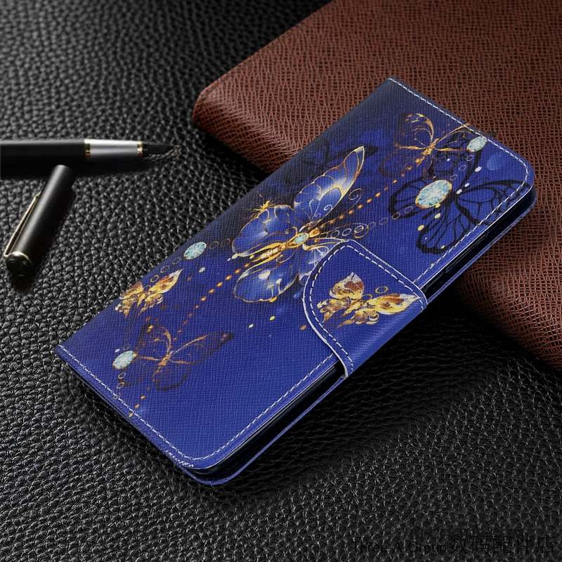 Samsung Galaxy S20+ Fluide Doux Coque De Téléphone Charmant Dessin Animé Bleu Étui