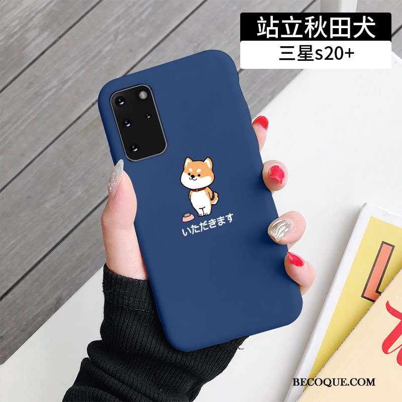 Samsung Galaxy S20+ Personnalité Silicone Coque De Téléphone Dessin Animé Fluide Doux Créatif