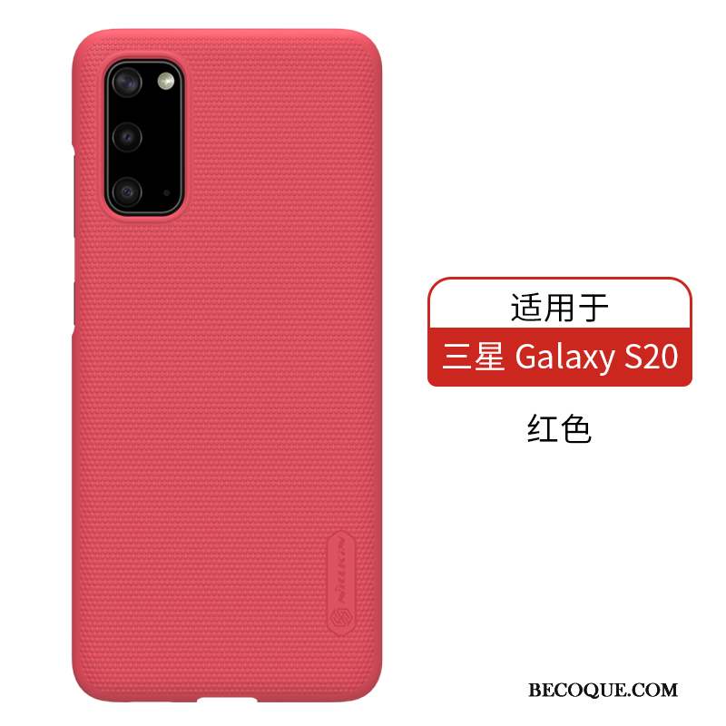 Samsung Galaxy S20 Protection Mince Coque Or Étui Délavé En Daim