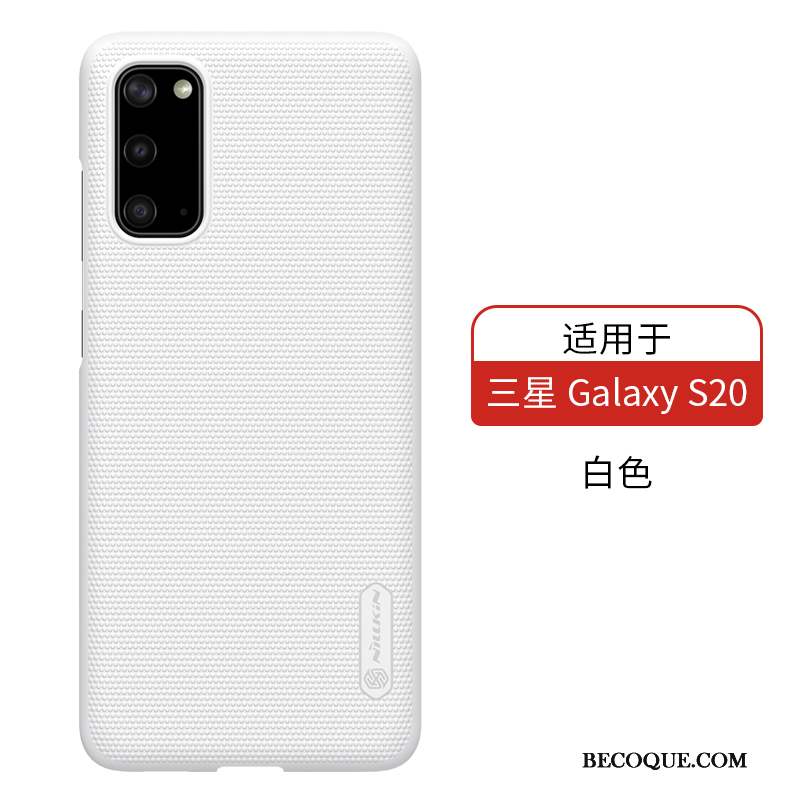 Samsung Galaxy S20 Protection Mince Coque Or Étui Délavé En Daim