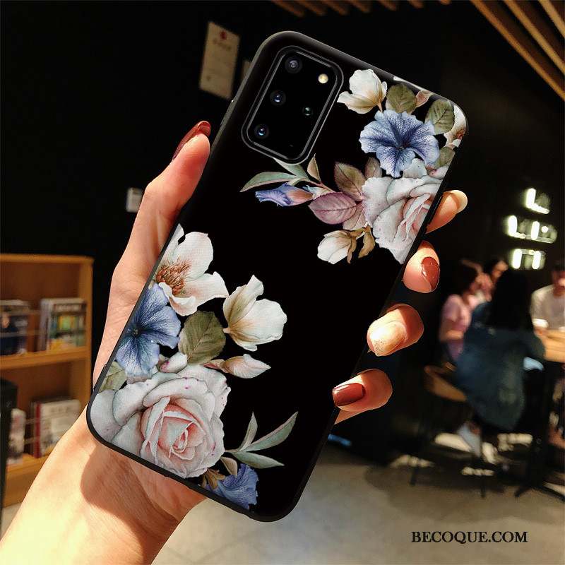 Samsung Galaxy S20+ Silicone Rose Coque De Téléphone Incassable Tout Compris Étui