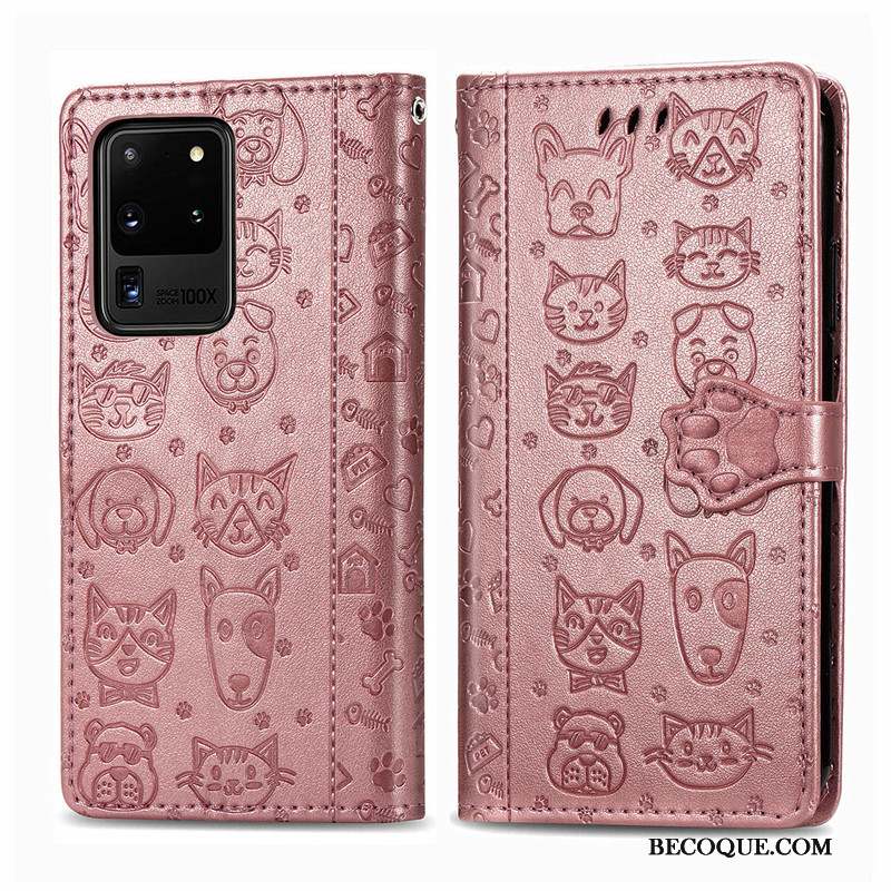 Samsung Galaxy S20 Ultra Dessin Animé Housse Étui Coque De Téléphone Charmant Protection