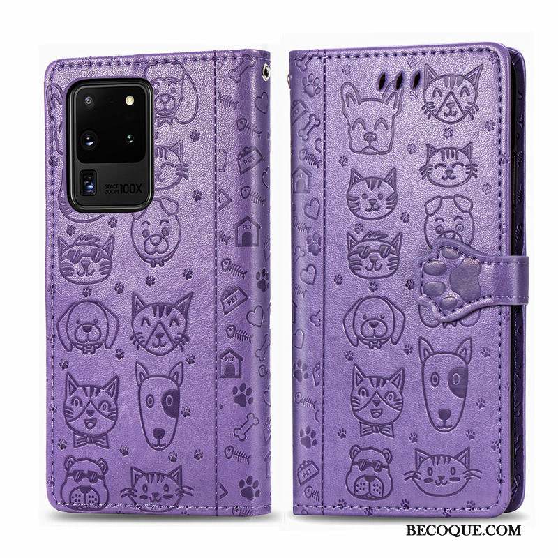 Samsung Galaxy S20 Ultra Dessin Animé Housse Étui Coque De Téléphone Charmant Protection