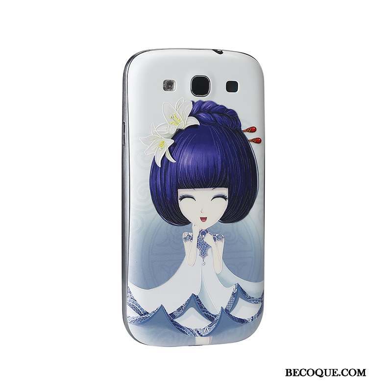 Samsung Galaxy S3 Coque Rose Étui Dessin Animé De Téléphone Téléphone Portable