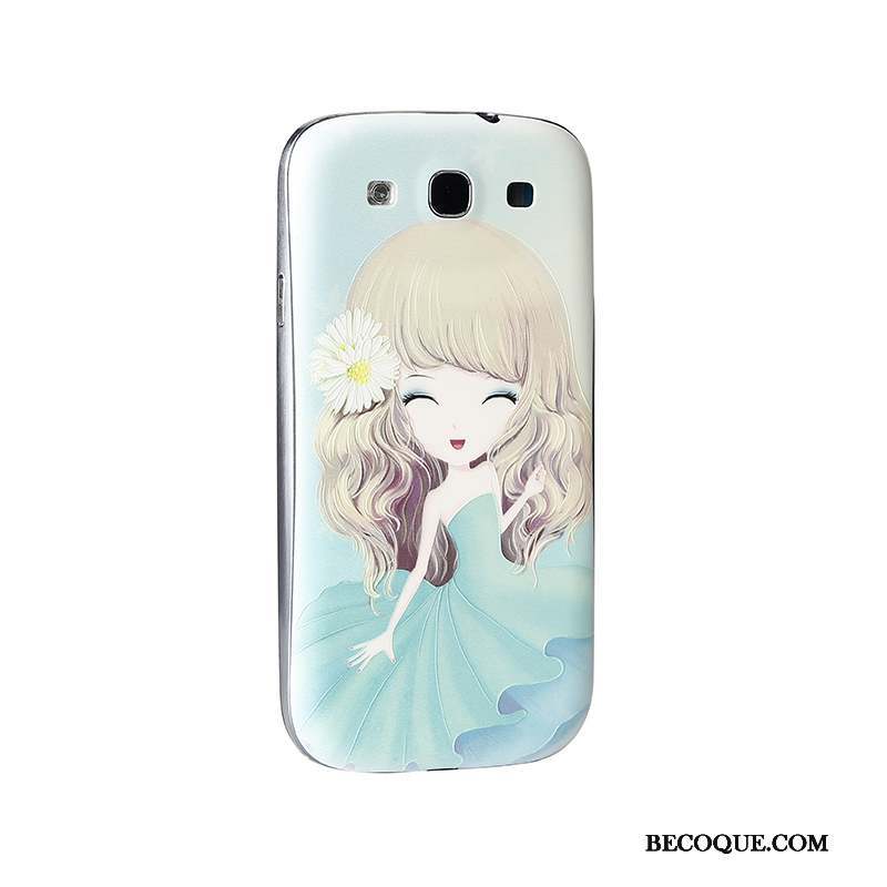 Samsung Galaxy S3 Coque Rose Étui Dessin Animé De Téléphone Téléphone Portable