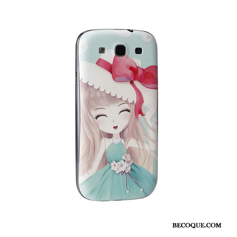 Samsung Galaxy S3 Coque Rose Étui Dessin Animé De Téléphone Téléphone Portable