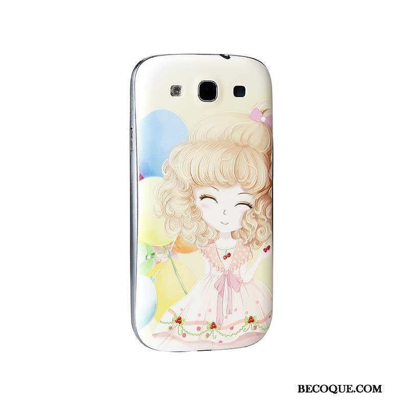 Samsung Galaxy S3 Coque Rose Étui Dessin Animé De Téléphone Téléphone Portable