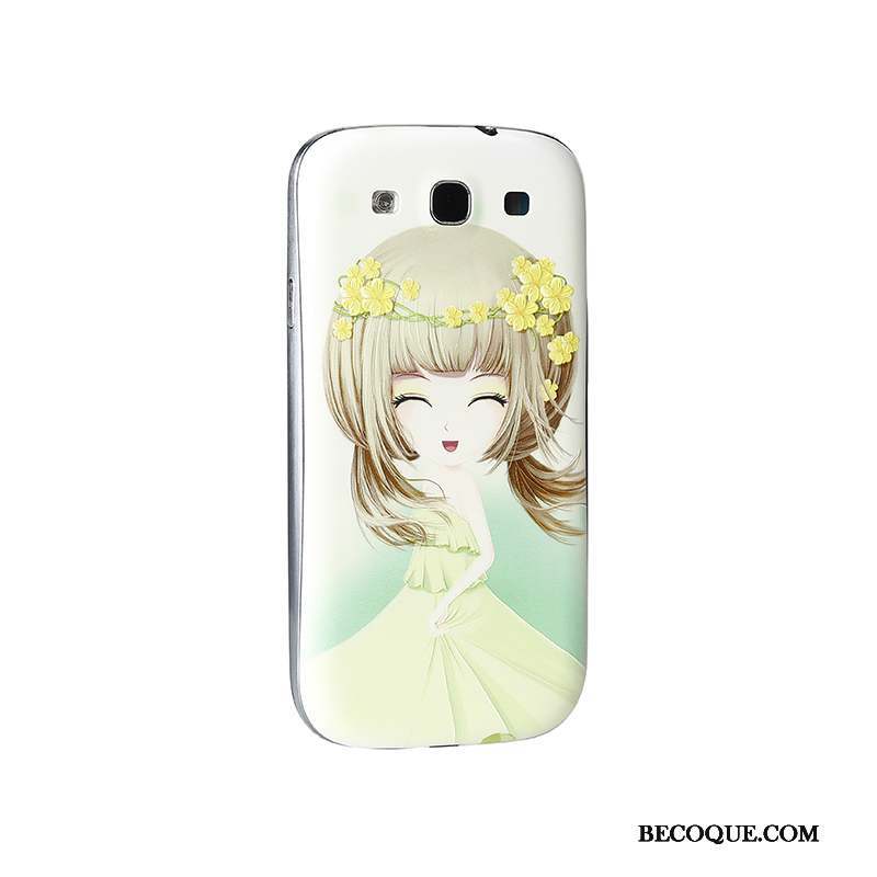 Samsung Galaxy S3 Coque Rose Étui Dessin Animé De Téléphone Téléphone Portable