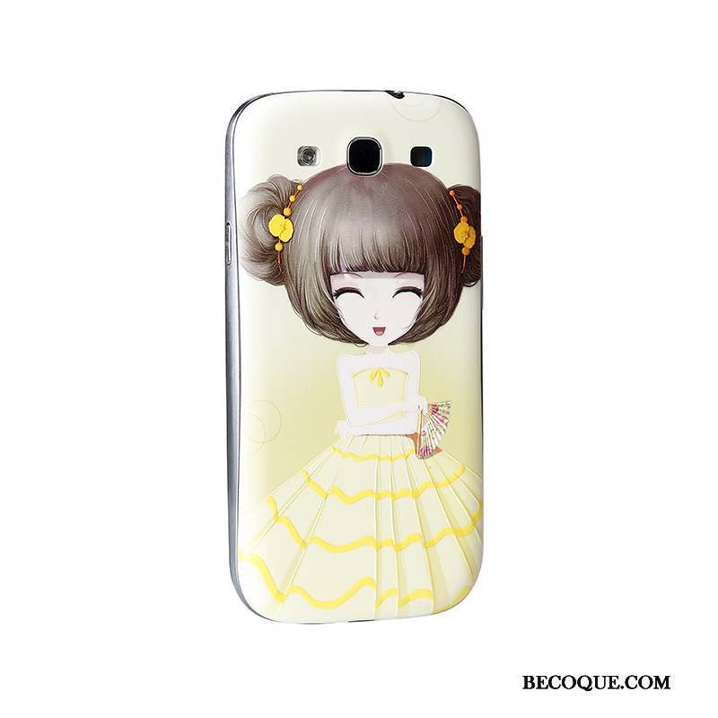 Samsung Galaxy S3 Coque Rose Étui Dessin Animé De Téléphone Téléphone Portable