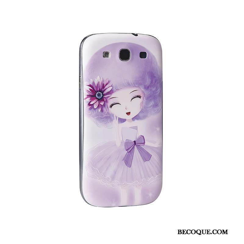 Samsung Galaxy S3 Coque Rose Étui Dessin Animé De Téléphone Téléphone Portable