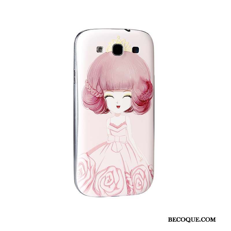 Samsung Galaxy S3 Coque Rose Étui Dessin Animé De Téléphone Téléphone Portable