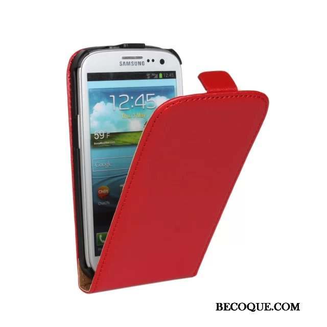 Samsung Galaxy S3 Cuir Véritable Étui En Cuir Jaune Téléphone Portable Coque De Téléphone Housse