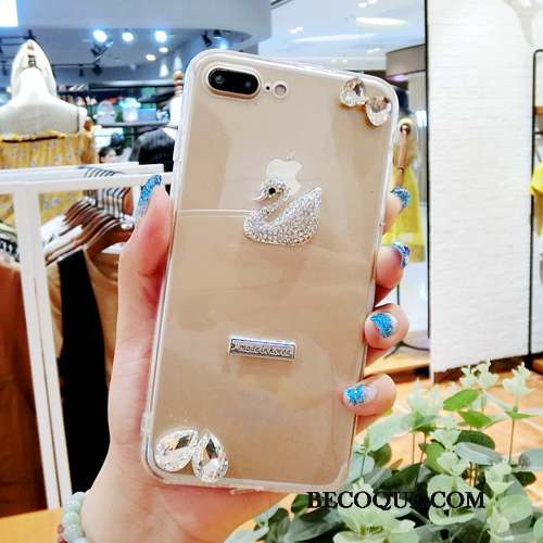 Samsung Galaxy S3 Fleur Transparent Ornements Suspendus Rose Coque De Téléphone Étui