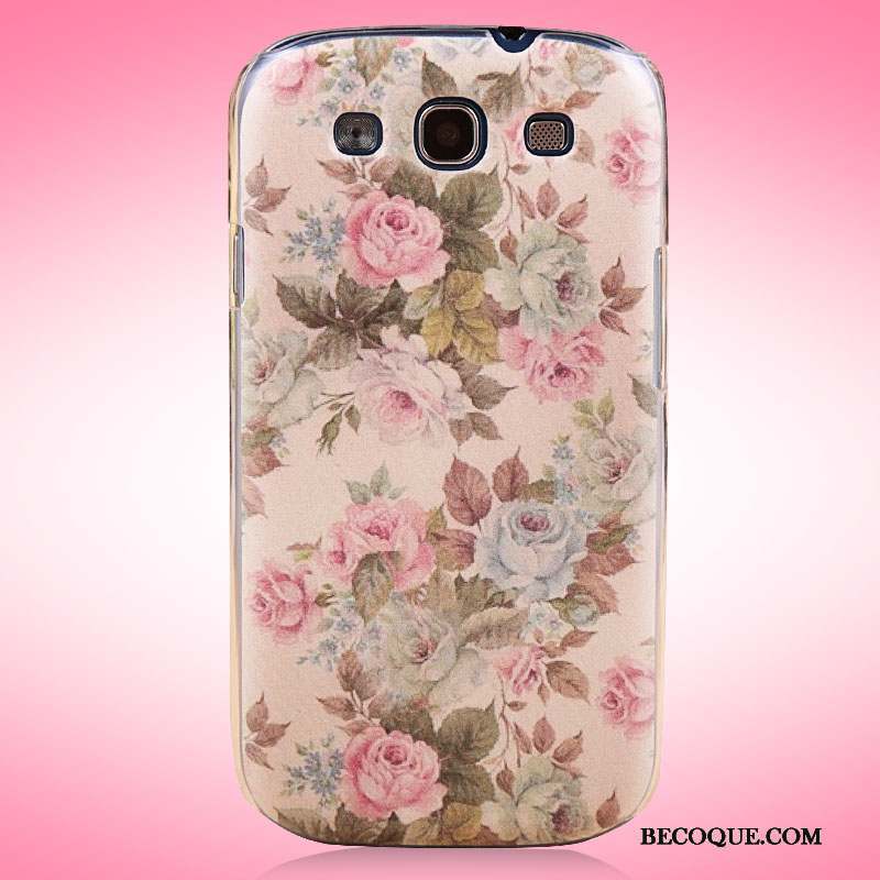 Samsung Galaxy S3 Fleurs Protection Tendance Nouveau Téléphone Portable Coque