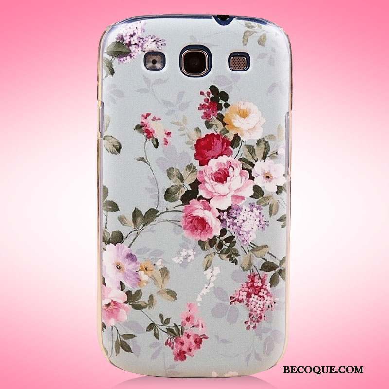 Samsung Galaxy S3 Fleurs Protection Tendance Nouveau Téléphone Portable Coque