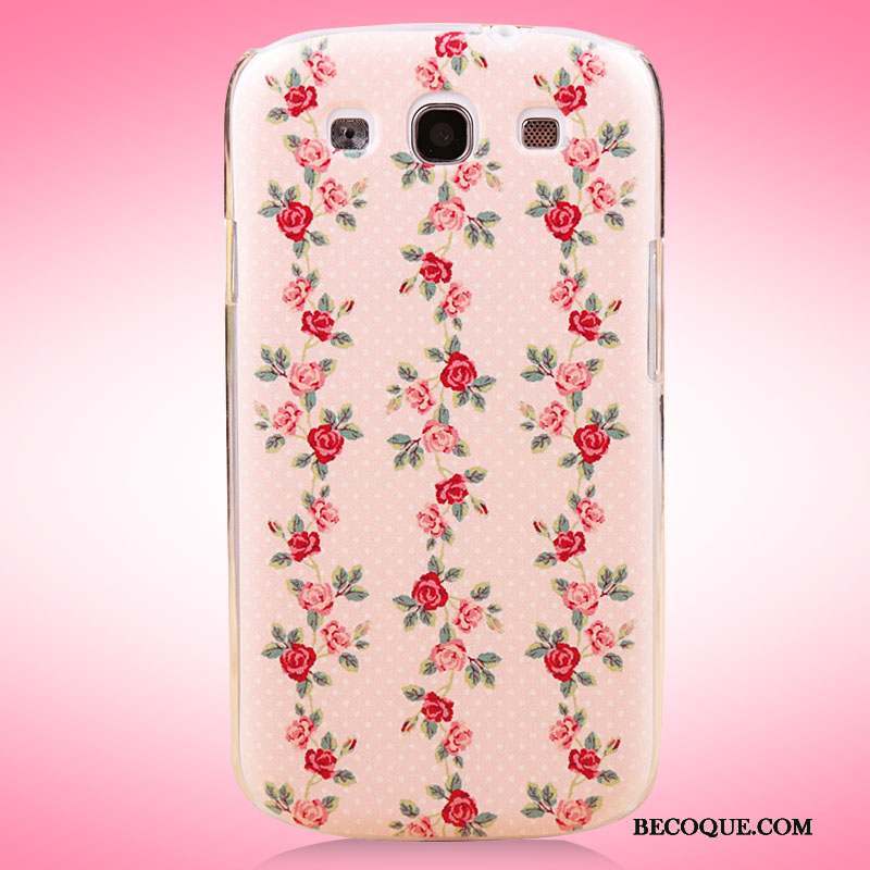 Samsung Galaxy S3 Fleurs Protection Tendance Nouveau Téléphone Portable Coque