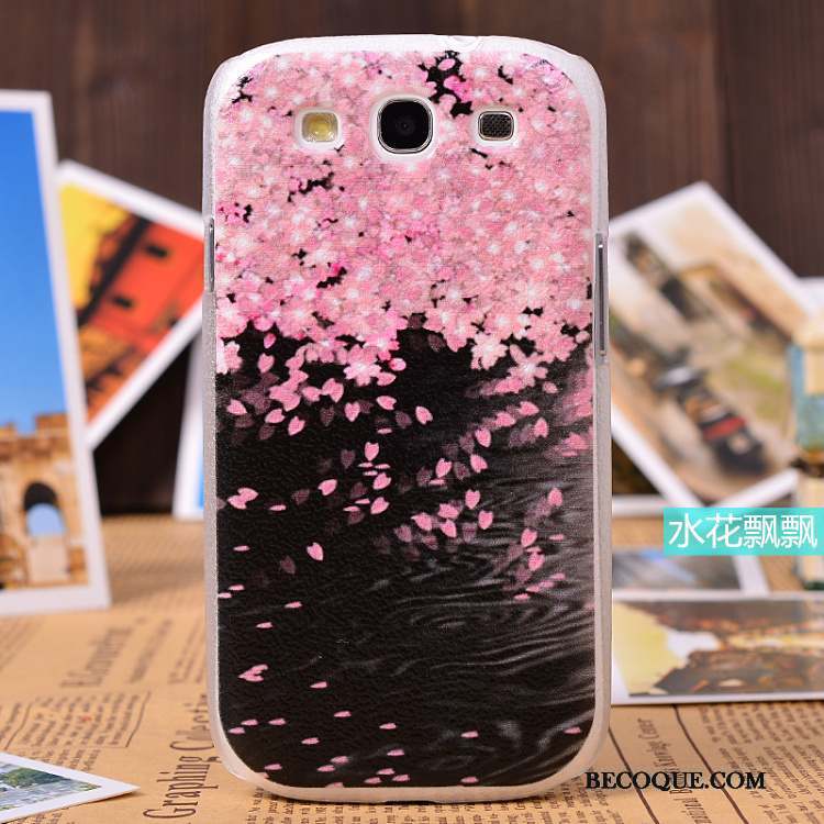 Samsung Galaxy S3 Téléphone Portable Coque De Téléphone Modèle Fleurie Tendance Peinture Étui