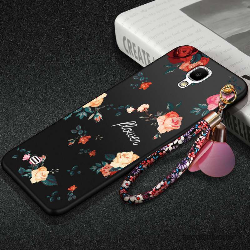 Samsung Galaxy S4 Art Téléphone Portable Étui Incassable Coque De Téléphone Noir