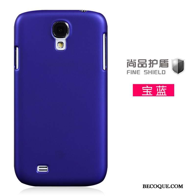 Samsung Galaxy S4 Coque De Téléphone Modèle Fleurie Violet Étui Délavé En Daim Accessoires