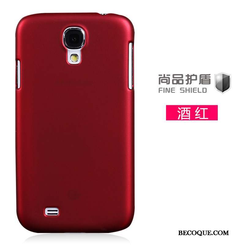 Samsung Galaxy S4 Coque De Téléphone Modèle Fleurie Violet Étui Délavé En Daim Accessoires