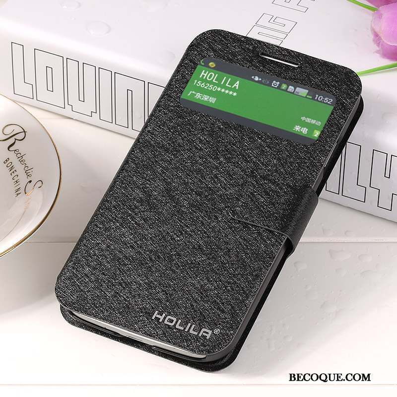 Samsung Galaxy S4 Coque De Téléphone Étui Clair Protection Étui En Cuir Housse